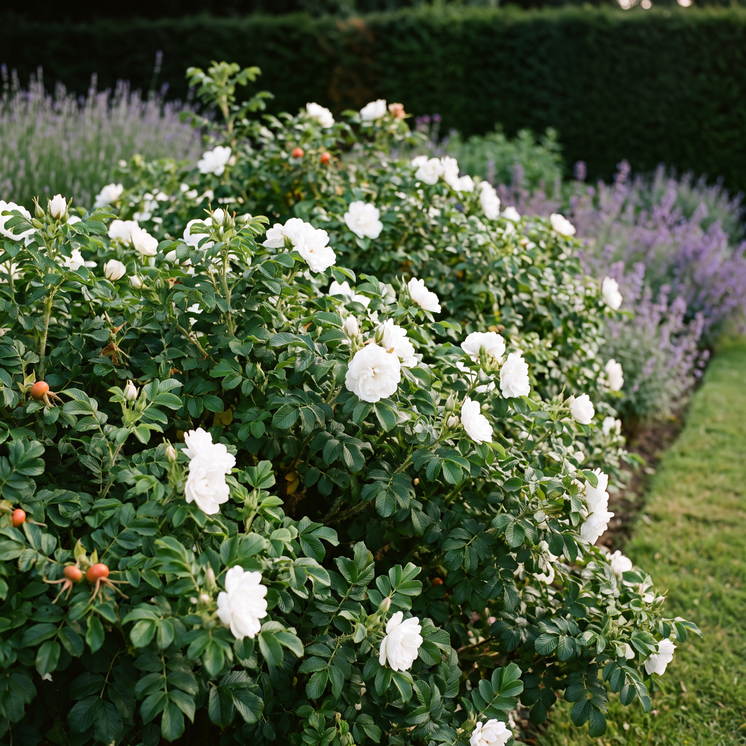 Ruusu 'Blanc Double de Coubert'